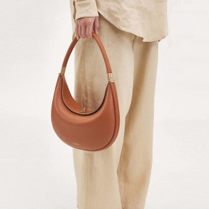 Women's Songmont Luna Bags Brown | JGP3590JU