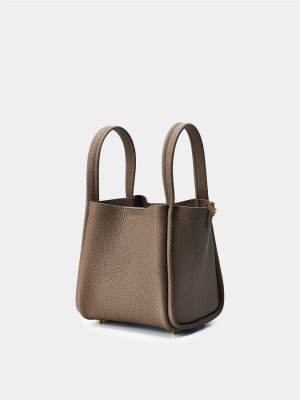 Women's Songmont Song Medium Bags Grey Brown | CTF8878UJ