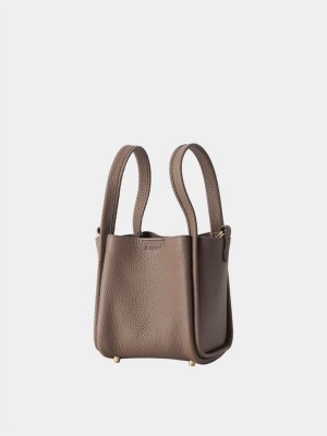 Women's Songmont Song Small Bags Grey Brown | JNL2273CJ