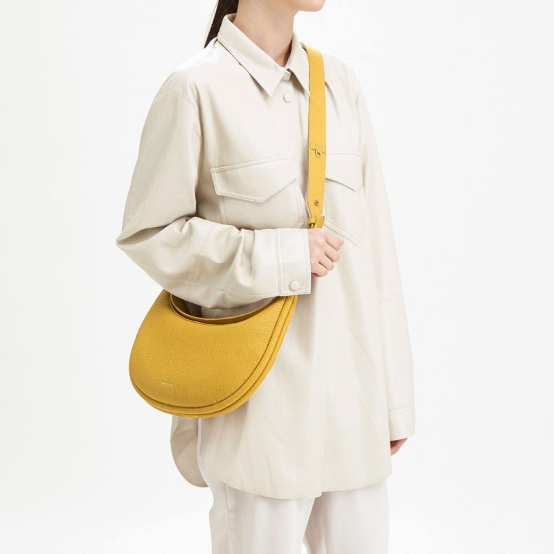 Women's Songmont Luna Bags Yellow | LQJ7784PC