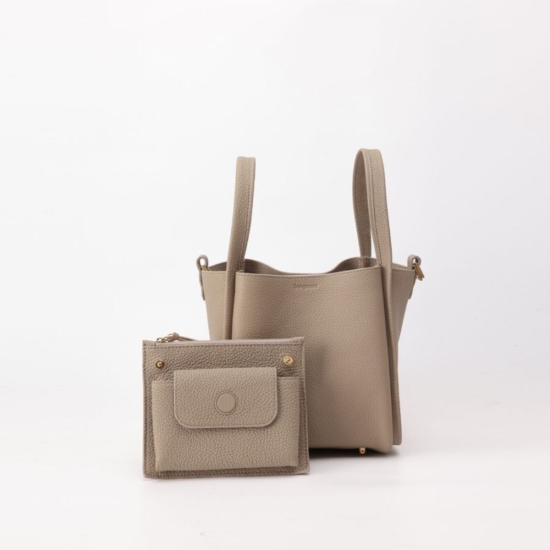 Women's Songmont Song Medium Bags Khaki | FXQ2397RZ