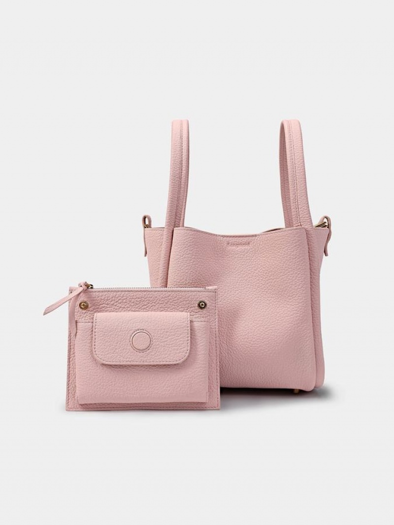 Women's Songmont Song Medium Bags Pink | MLR6033XI