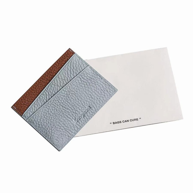 Women's Songmont The Card Holder Blue | MGJ9390CN